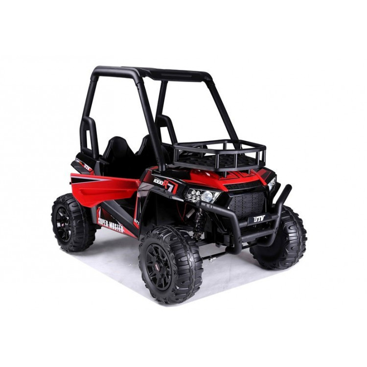 Elektrická bugina Jeep JS360-1 - nelakovaná - červená